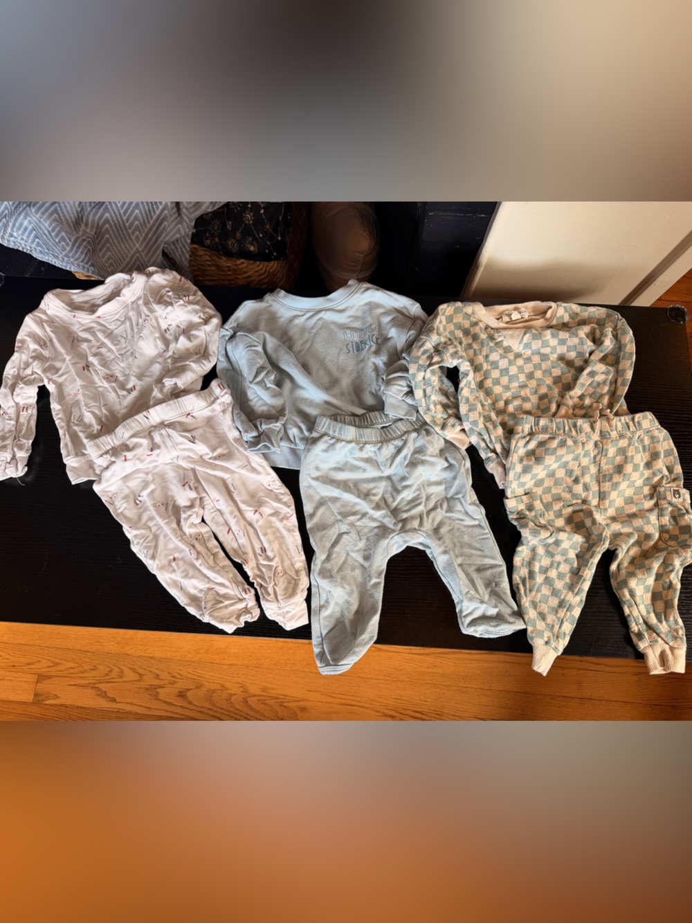 12 Month sweat suit bundle.